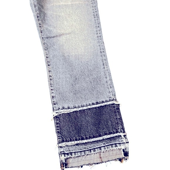 Denim Straight Cut High Waist Size 28 - Picture 4 of 5